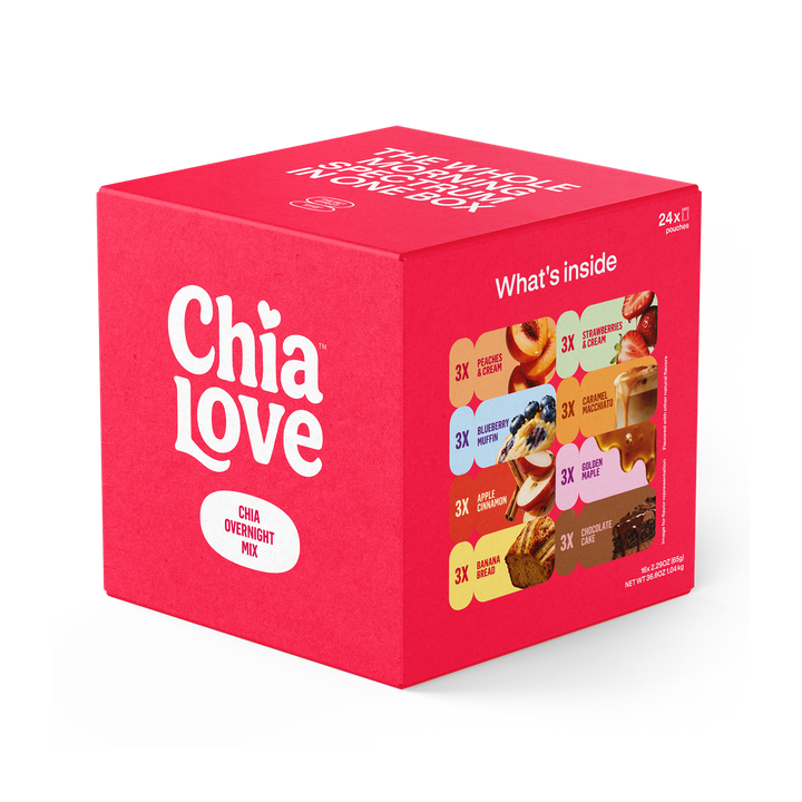 Chia Overnight Mix - Variety Pack (24)
